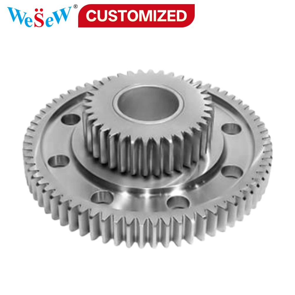 Custom OEM CNC Machining Services: Gear Machining, Gear Trimming, and Grinding of Bearing Gear Steel Tooth Surfaces