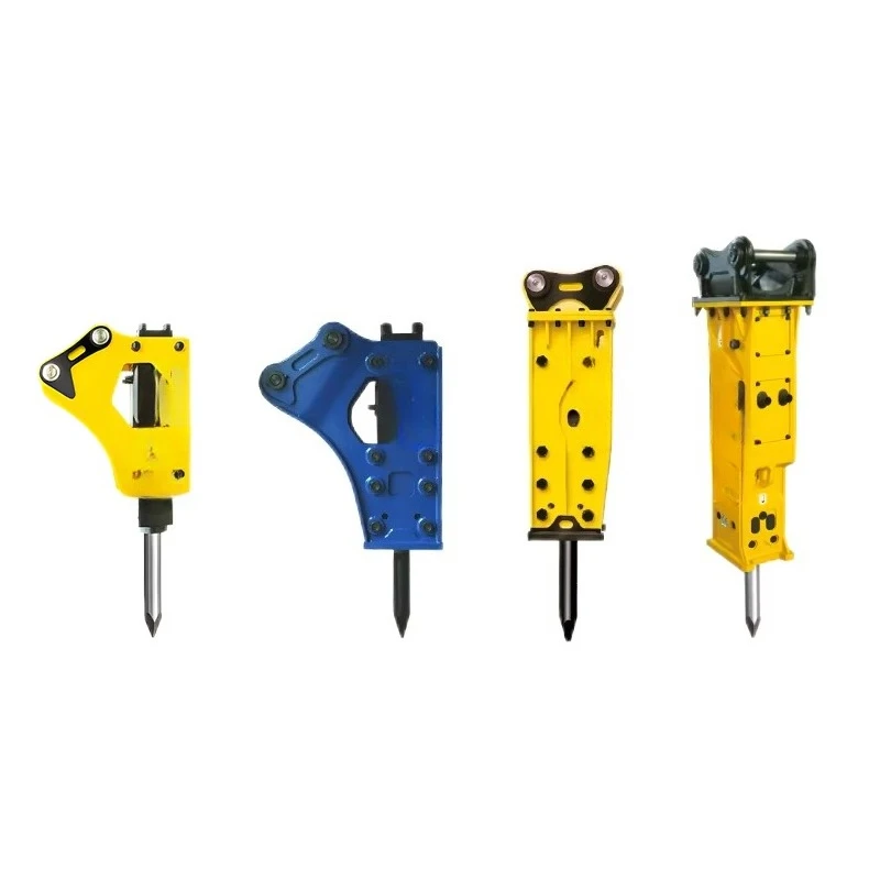 

Hydraulic rock crusher with hammer motor as core component