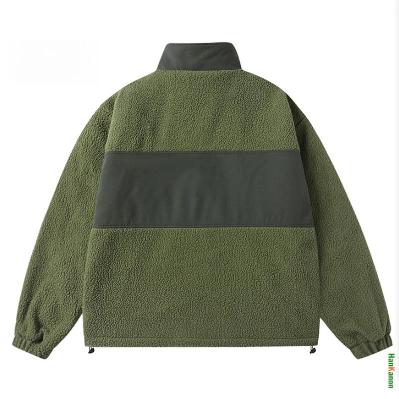 Plush Insulation Shearling Jacket: Thick, Warm, Lightweight, & Unconstrained Texture for Cold Weather Unisex