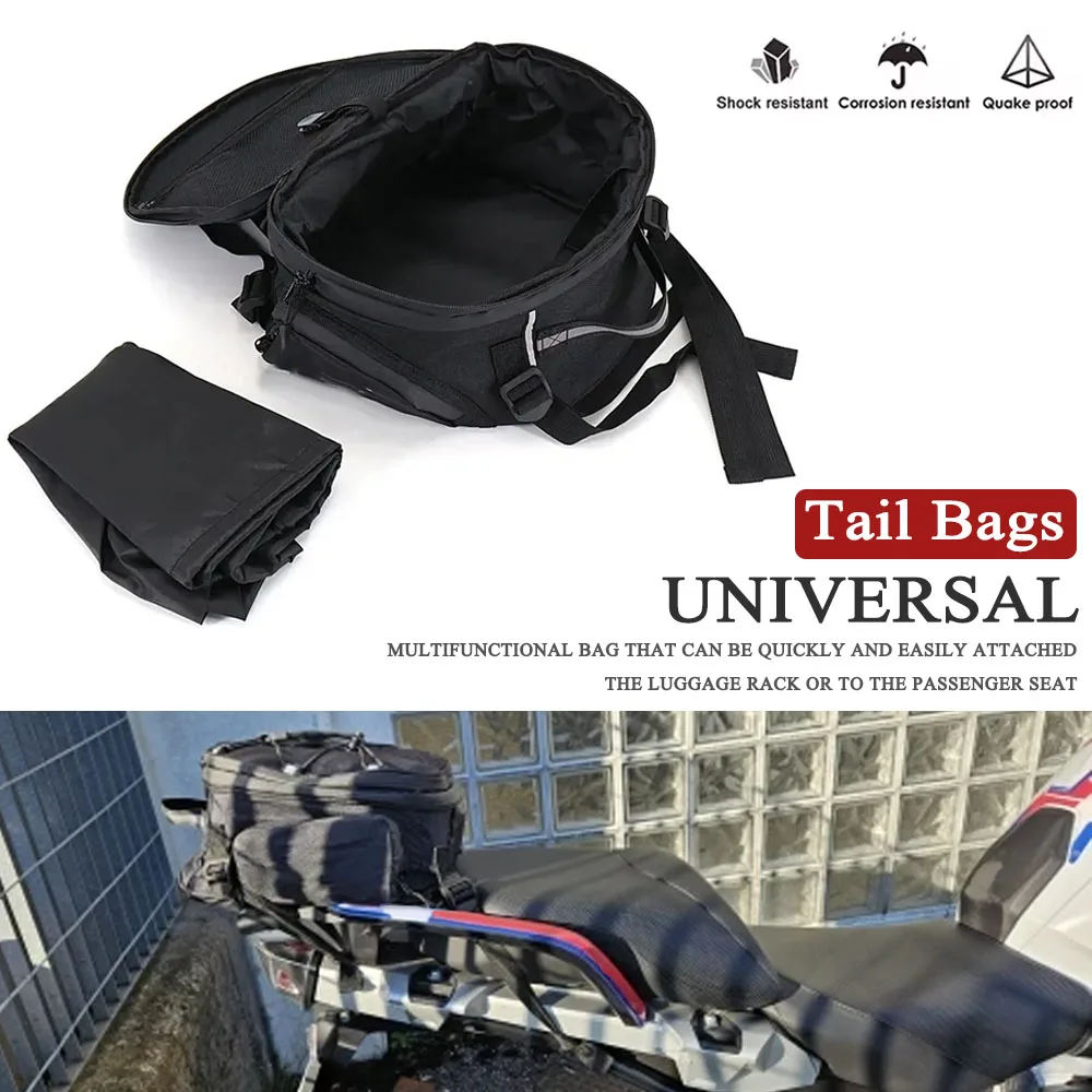 

Универсальная сумка на заднее сиденье мотоцикла, водонепроницаемая, большой вместимости, для BMW R1200GS R1250GS F800GS R1300GS