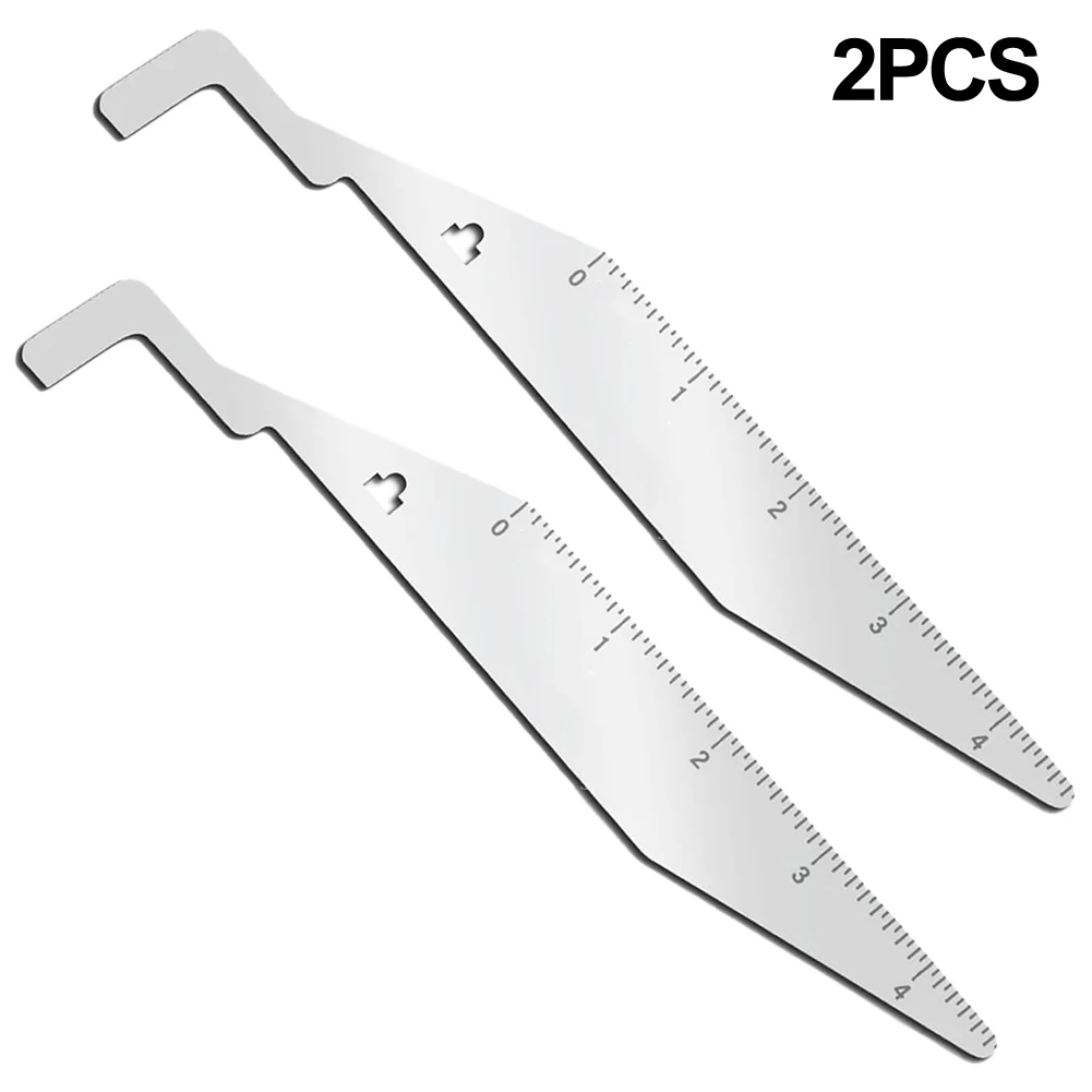 2Pcs Multi-Purpose Lever Tool Firefighter Tools Spring Steel Hand Pry Bar Tool Hand Tool Parts