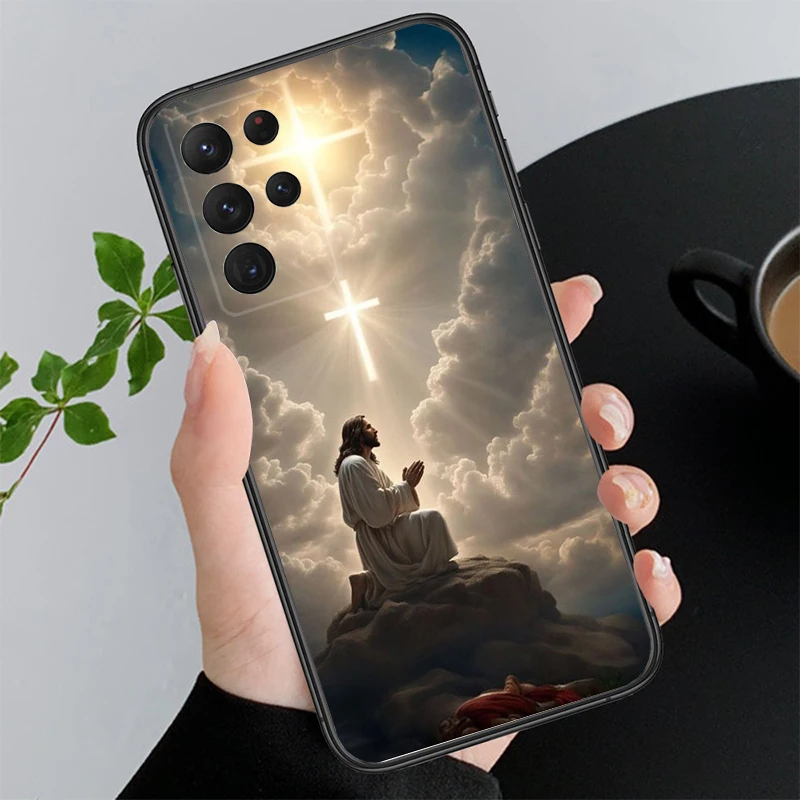 Jesus Christ Phone Case For Samsung Galaxy A52S A21S A33 A23 A35 A55 A14 A32 A52 A53 A54 A51 A71 A15