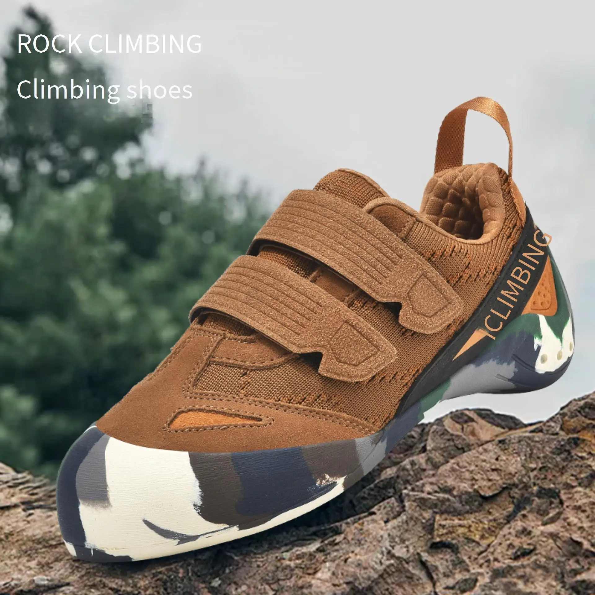 

Новая обувь для скалолазания, профессиональные тренировочные дышащие противоскользящие износостойкие кроссовки с камнями, уличное альпинистское снаряжение