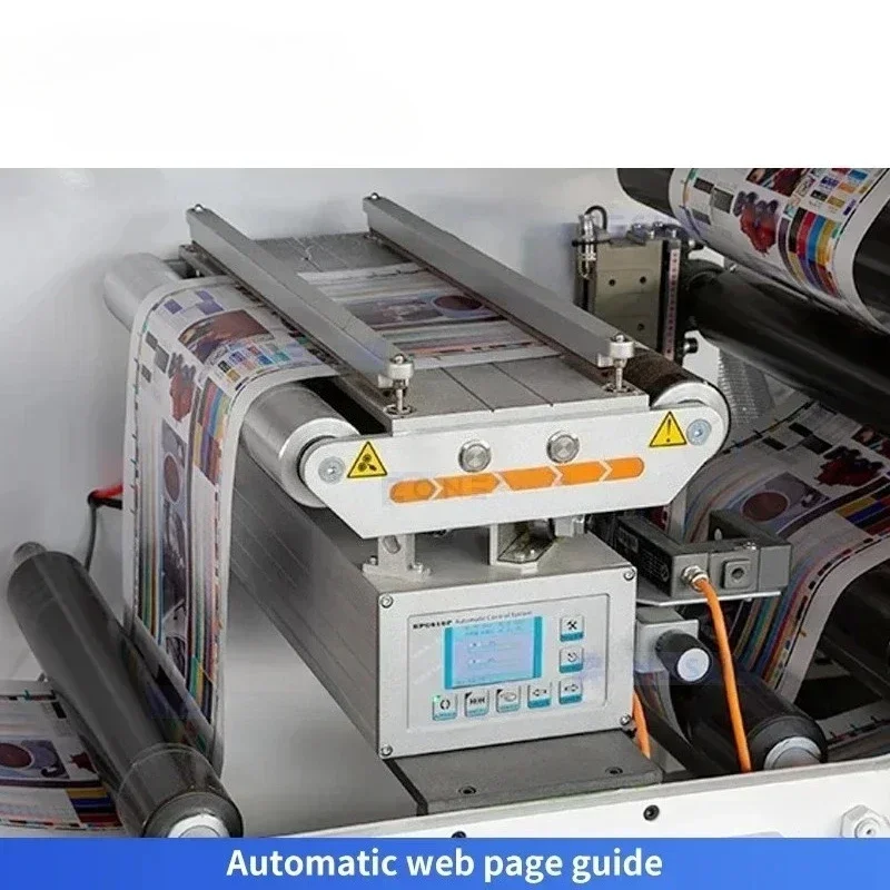 Machine d'impression flexographique presse Flexo Machine d'impression d'étiquettes Flexo Machine d'impression Flexo 4 couleurs ZS-RY4