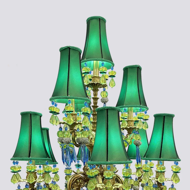 مصباح مكتبي فرنسي من النحاس بالكامل، غرفة نوم دراسة فنية عتيقة