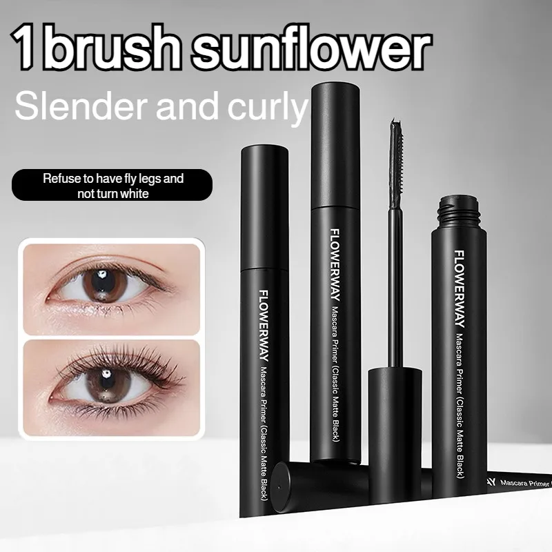 Mascara imperméable longue durée, résistant à la sueur, recourbe et volumisant les cils, définition longue durée, primaire pour cils
