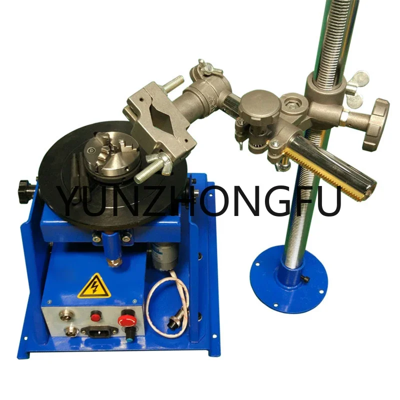 10kg Positioner Small Turntable Welding Argon Arc Automatic Welding 65 Chuck