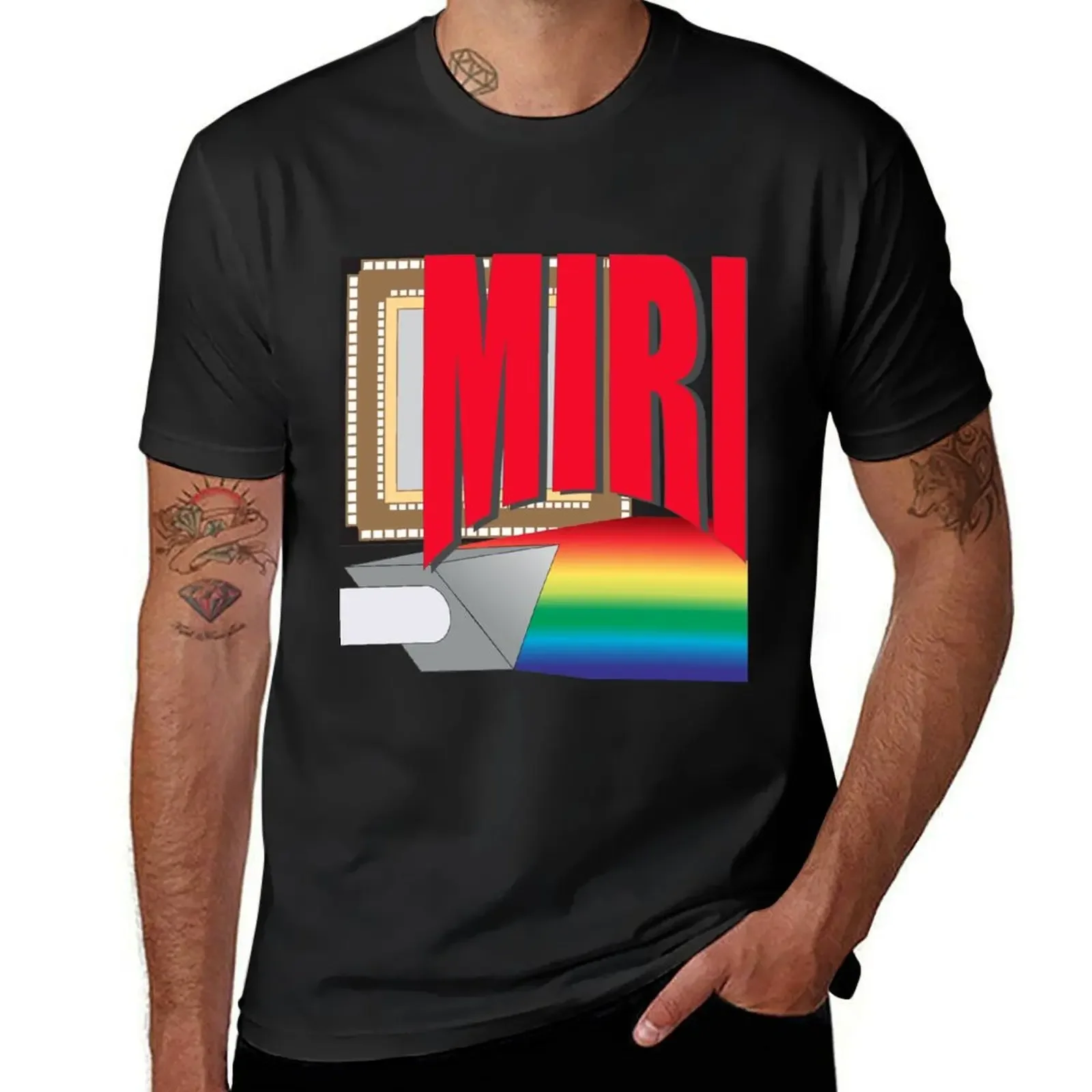 Mid-Infrared Instrument (MIRI) Logo T-Shirt blue archive aesthetic clothes anime stuff t shirt men