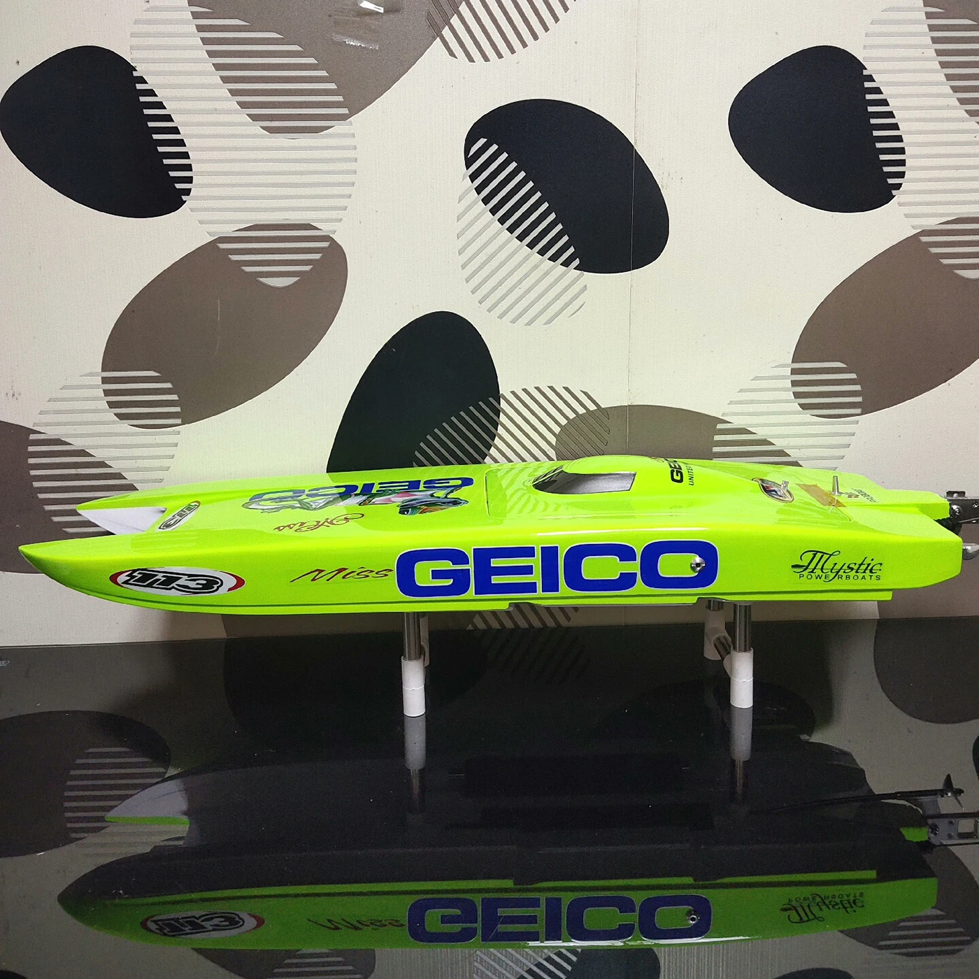 91,5 cm RC Boot Bürstenlosen Motor Frosch Prinz 113 Fernbedienung Schnellboot Fiberglas Material RC Boot Rumpf Erwachsene Spielzeug geschenk