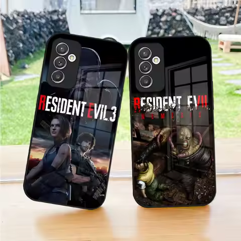 Resident Evil 3 Phone Case For S24 Ultra Samsung S23 Fe S22 S20 S21 Plus Galaxy A54 A34 A24 A53 Note 20 Glass Cover