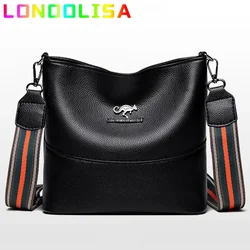 Soft Pu Leather Crossbody Bag for Women 2024 Luxury Handbag Women's Bag Designer Female Casual Hand Shoulder Sac Bolsos De Mujer