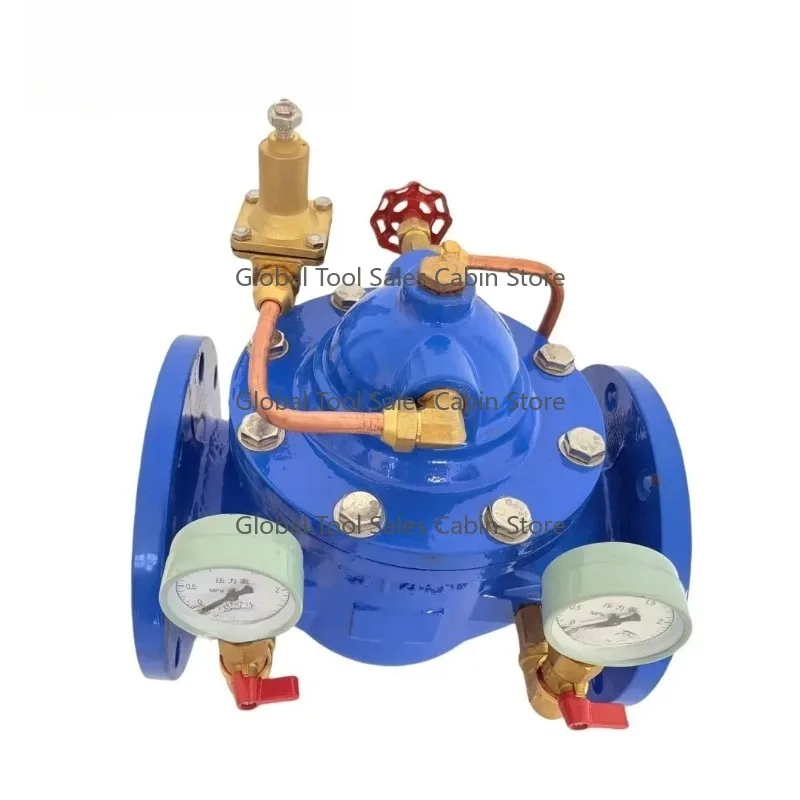 High Performance 200X Adjustable Flange Pressure Reducing Valve Factory Direct Water Gate for Optimal Pressure