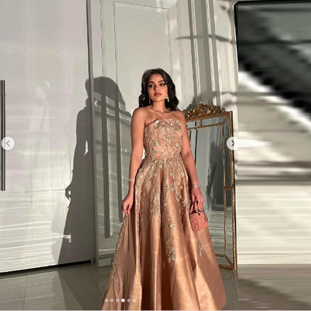 

Классические атласные аппликации без рукавов по индивидуальному заказу, вечерние платья трапециевидной формы, платья для дня рождения, выпускного вечера по индивидуальному заказу