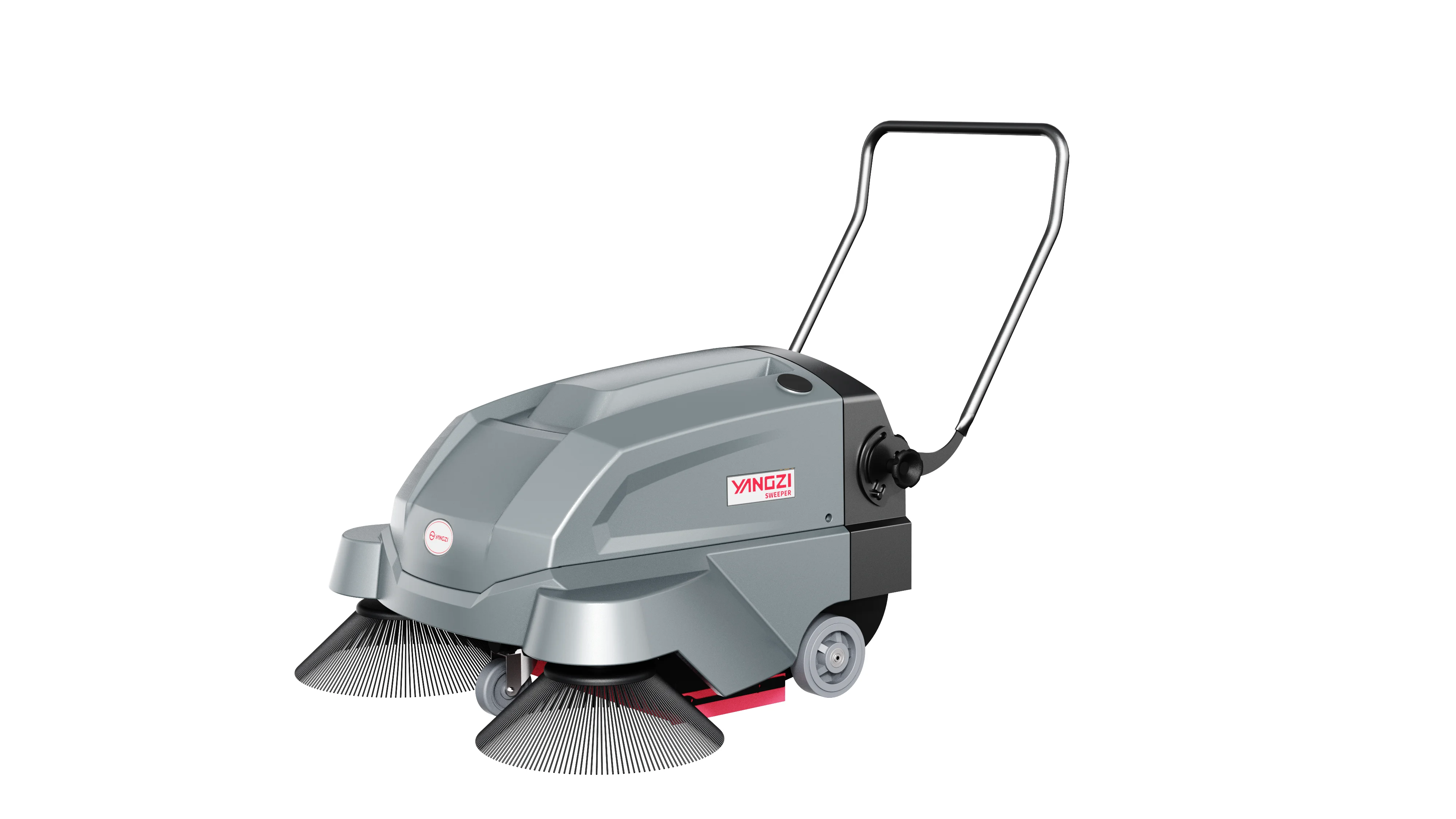 Warehouse Battery Walk Behind Floor Sweeper Industrial Floor Cleaner Sweeper