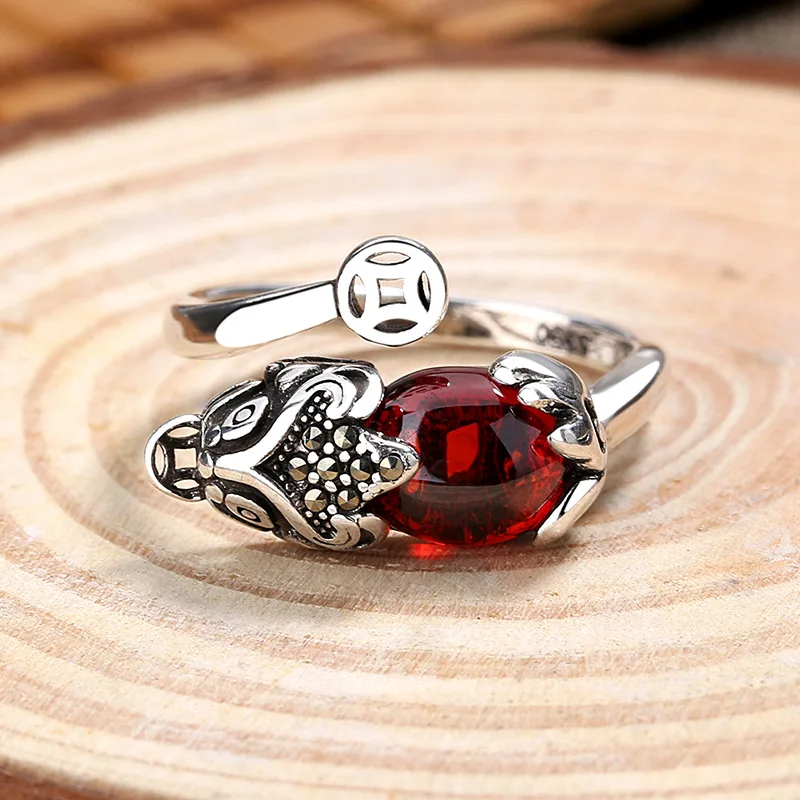 New 925 Sterling Silver Ring for Women Men Wedding Jewelry Engagement Charm Fashion High Quality Party Gifts Good Luck Ring