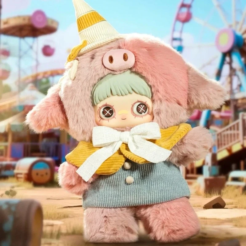 Authentische Meimei Forgotten Paradise Series Blind Box 400 % Plüschtier Mystery Collection Überraschungspuppe Schlüsselanhänger Geschenk für Mädchen