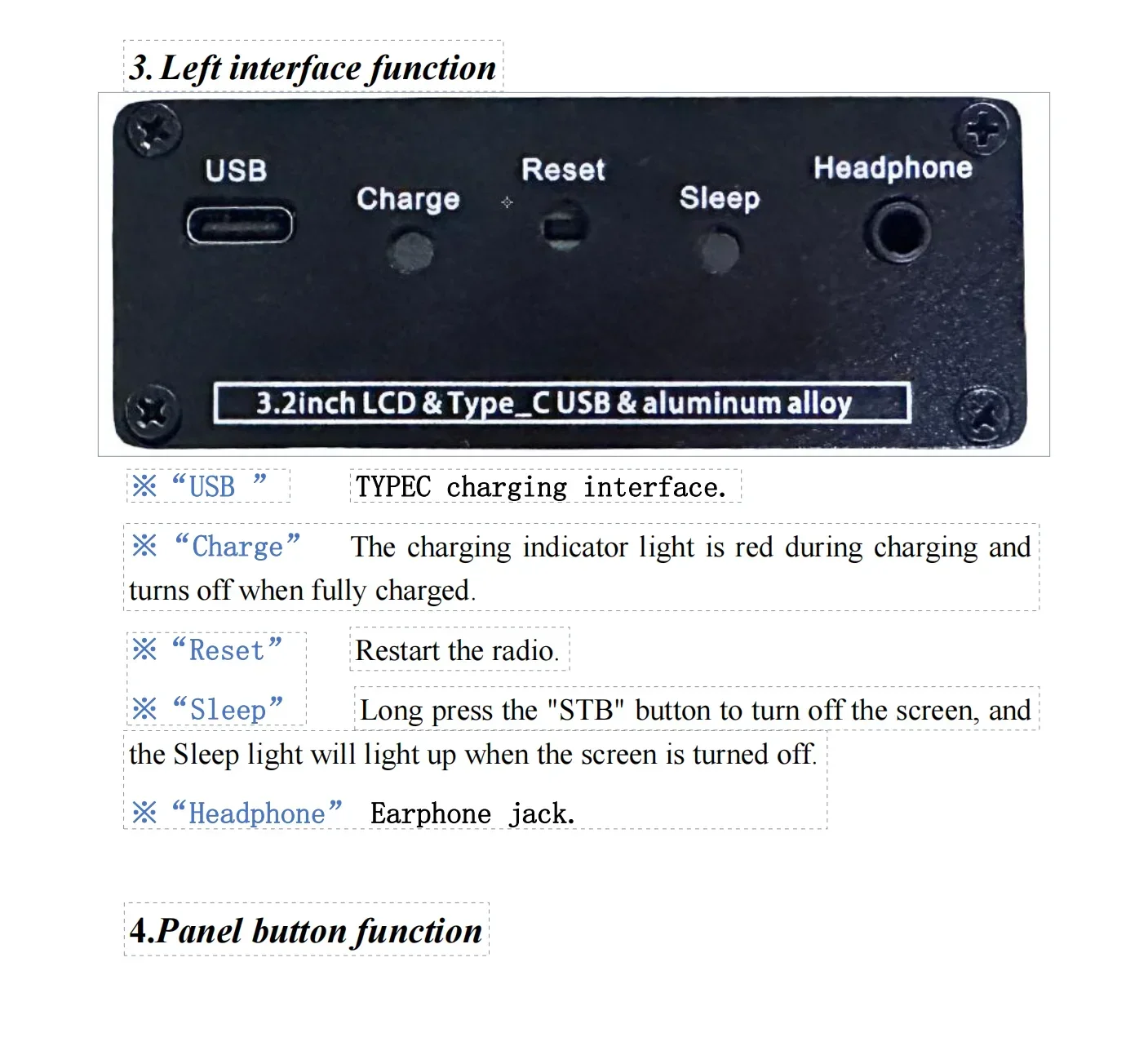 TEF6686 FM(65-108Mhz)&SW//LW(144-27000Khz) DSP Radioempfänger RDS mit Batterieantenne ry