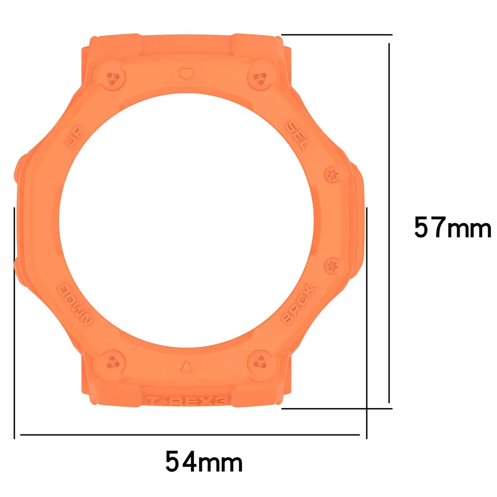 TPU Protective Case + Glass Film For Amazfit T-Rex 3 Smart Watch Cover Soft Silicone Bumper Shell Huami Amazfit Trex3 Protector