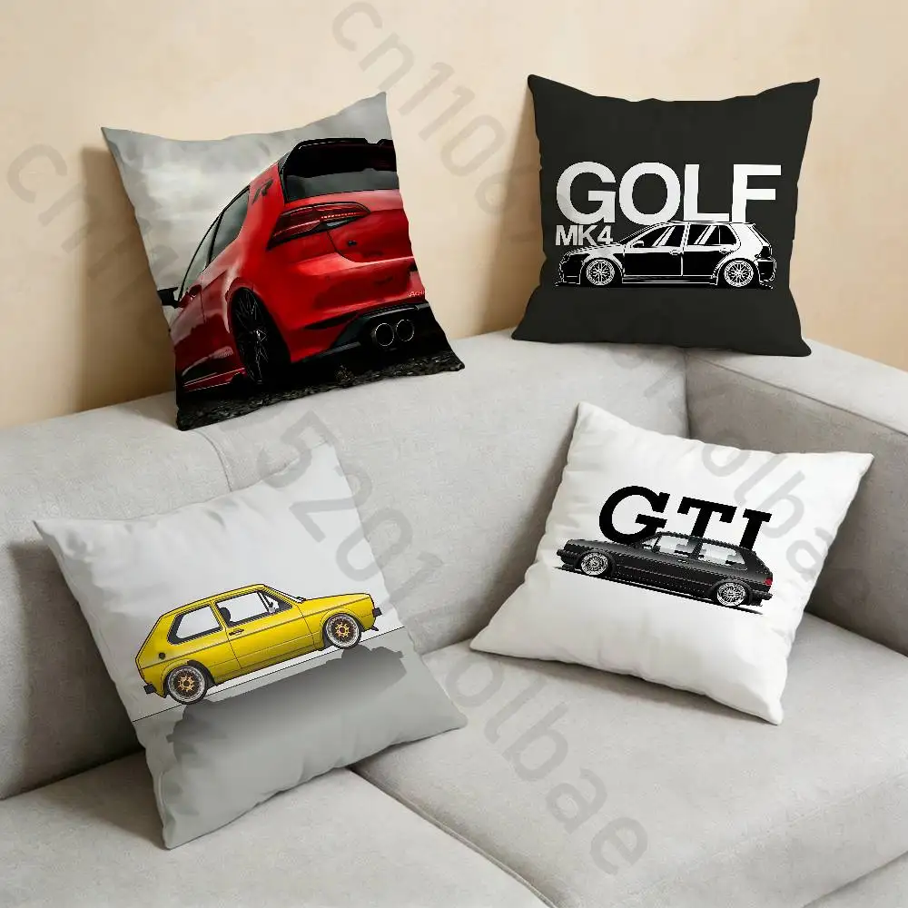 

G-Golf G-GTI Car Pillow Case Pillow Case Living Room Sofa Cushion Cover Suitable For Home Bedroom Room Decoration