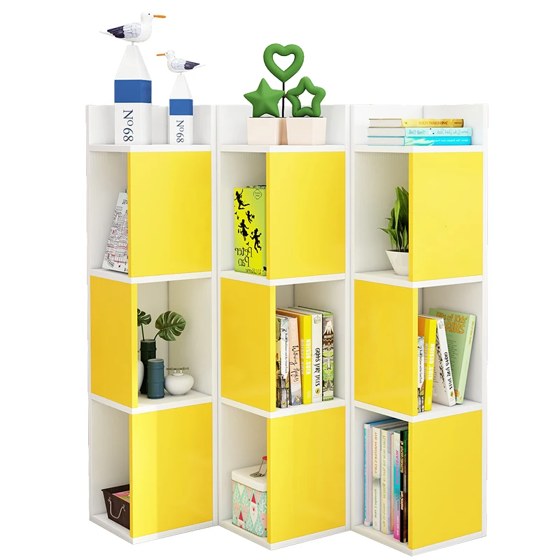 

Children's bookshelf free combination storage cabinet reading corner cabinet