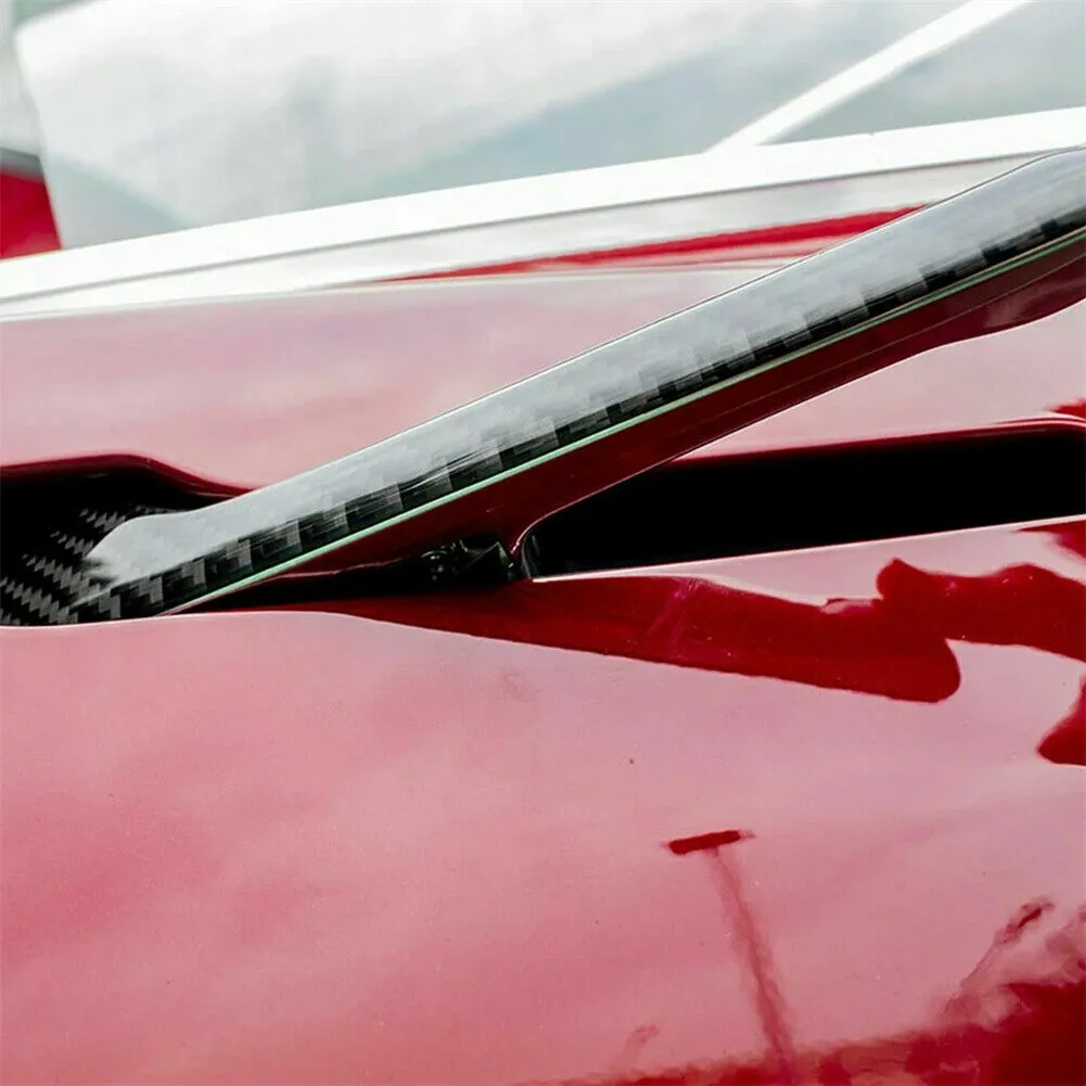 

Cover Trim Car Door Handle Cover Trim Waterproof Carbon Fiber Decor Overlay Cover For Tesla Model 3 Accessories