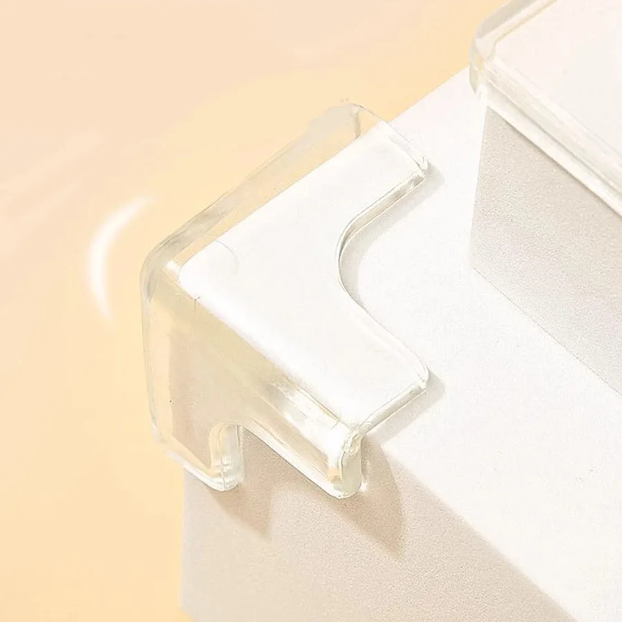 10PCSTable corner anti-collision corner protector, soft anti-collision corner protector, right angle table cabinet