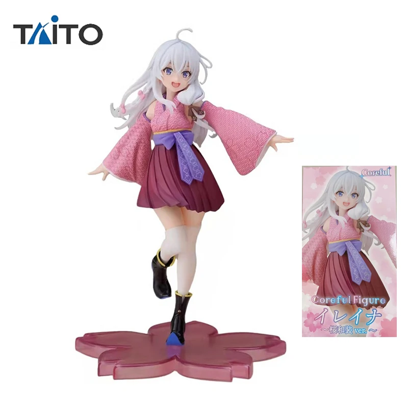 

In Stock Anime Original TAITO Witch's Journey Model Figure Ireina Dolls Kimono 20Cm Action Figurine Model Toys for Boys Gift