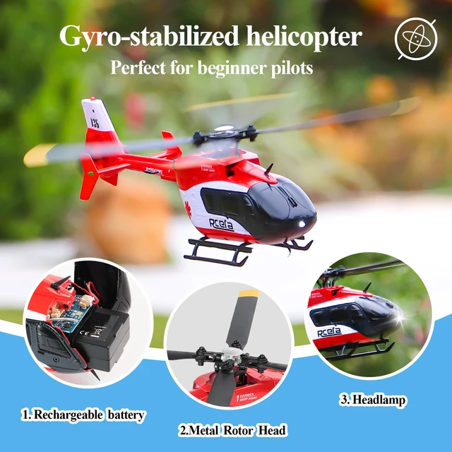 Rc era c159 ec135 2.4g 4ch rcヘリコプター大人用プロのgyro安定化ワンクリックフライト/テーピング/ -  AliExpress