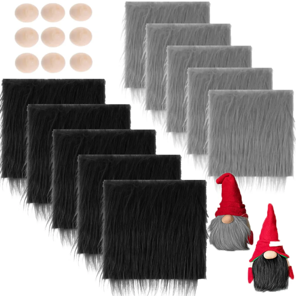 3 قطعة 150X5 سنتيمتر فو الفراء النسيج عيد الميلاد رقيق غامض أفخم التصحيح الخياطة الفراء تخفيضات DIY بها بنفسك جنوم دمية اللحية الحرفية أشعث اليدوية