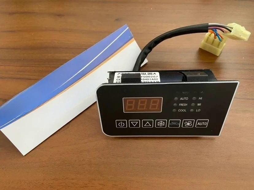 Suzhou Jinlong Haige Bus Air Conditioning Control Panel Air Conditioning Manipulator Tongchuang TY-08042 Switch Adjustment