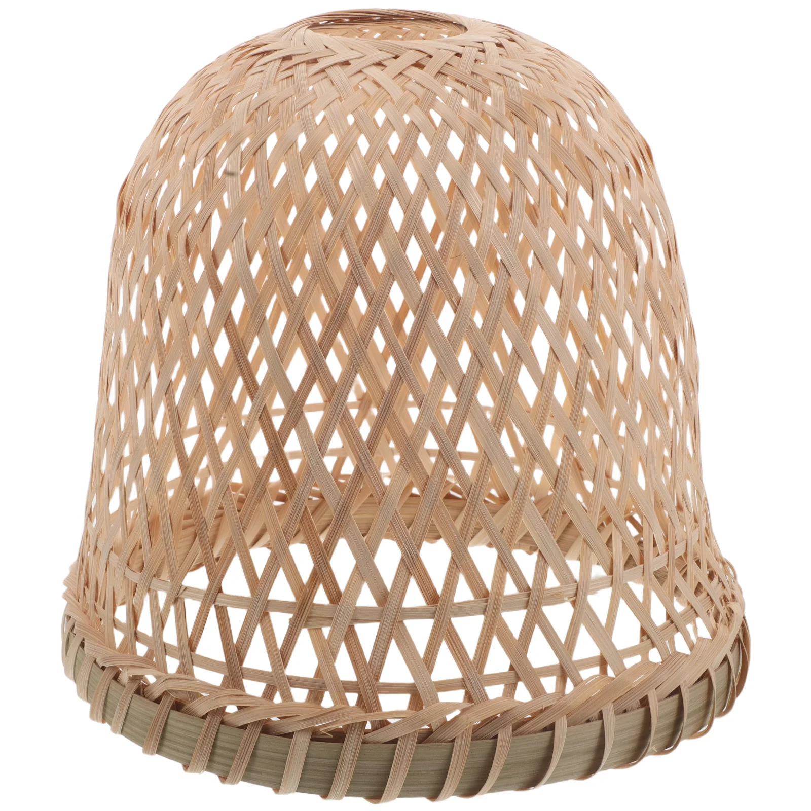 

Vintage Handwoven Bamboo Lampshade Rustic Pendant Lamp Light Cover for Home Hotel Decoration Hanging Lamp Shade