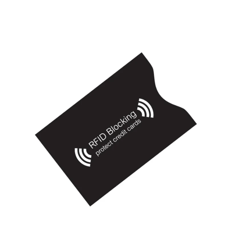 RFID Credit Card Protector Blocking Cardholder Sleeve Skin Case Covers Protection Bank Card Case Identity Theft Prevention Case
