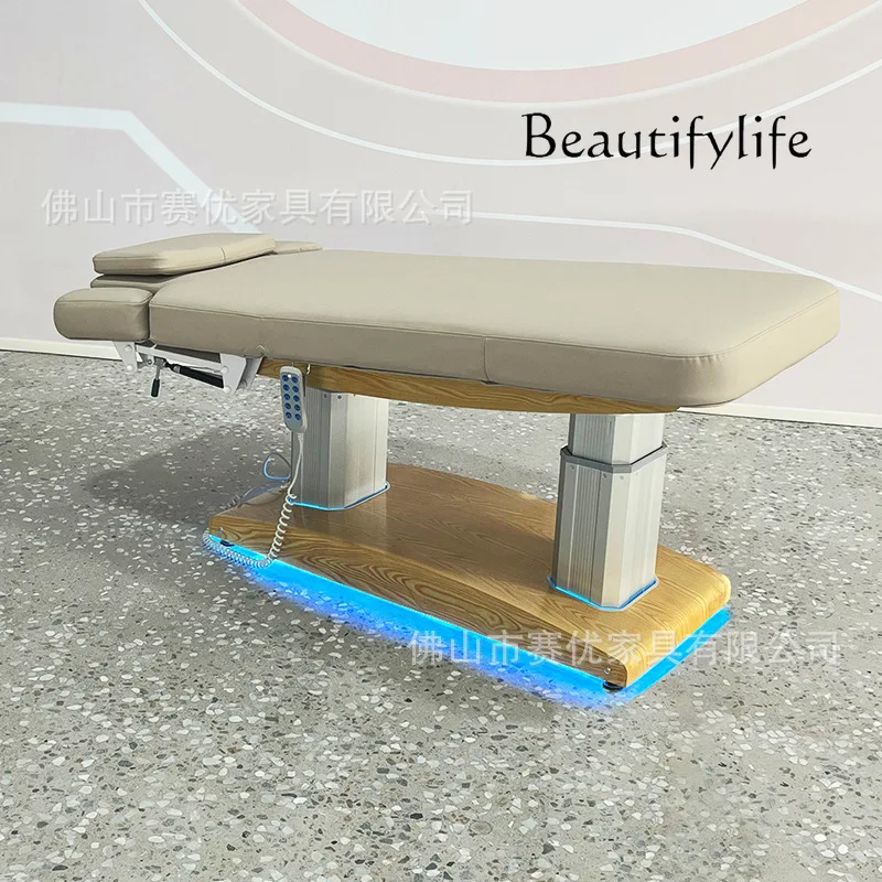 Electric beauty Beauty salon special bed Heated spa SPA massage bed Lifting