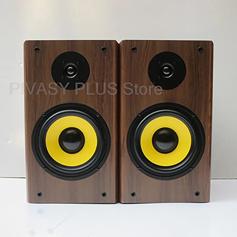 

8,5-дюймовые полочные динамики мощностью 300 Вт, 2-полосная пассивная звуковая система, звуковая коробка 6 Ом, деревянный шкаф, передний громкоговоритель XLR для домашнего кинотеатра