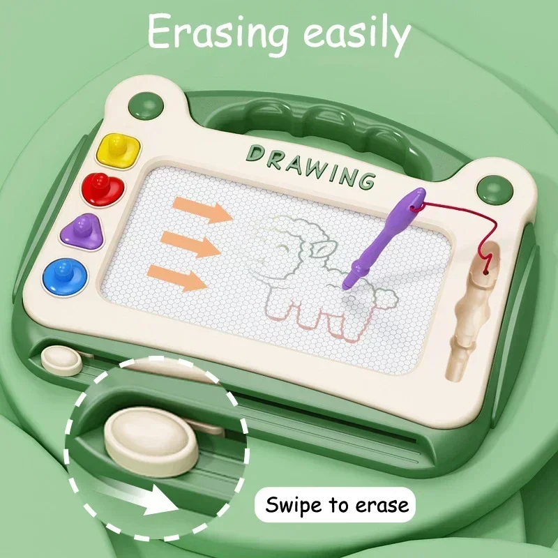 Kinder Magnetische Zeichnung Schreibtafel Farbige Graffiti Bord Kunst Bildung Zeichnung Spielzeug Interaktive Frühe Bildung kinder Spielzeug
