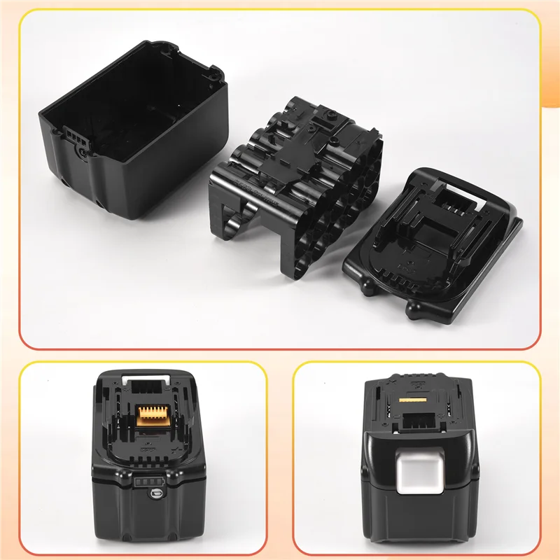 ABLA-BL1890 Li- Casing Baterai PCB Perlindungan Pengisian Daya Kotak Cangkang Papan Sirkuit BL1860 untuk 18V