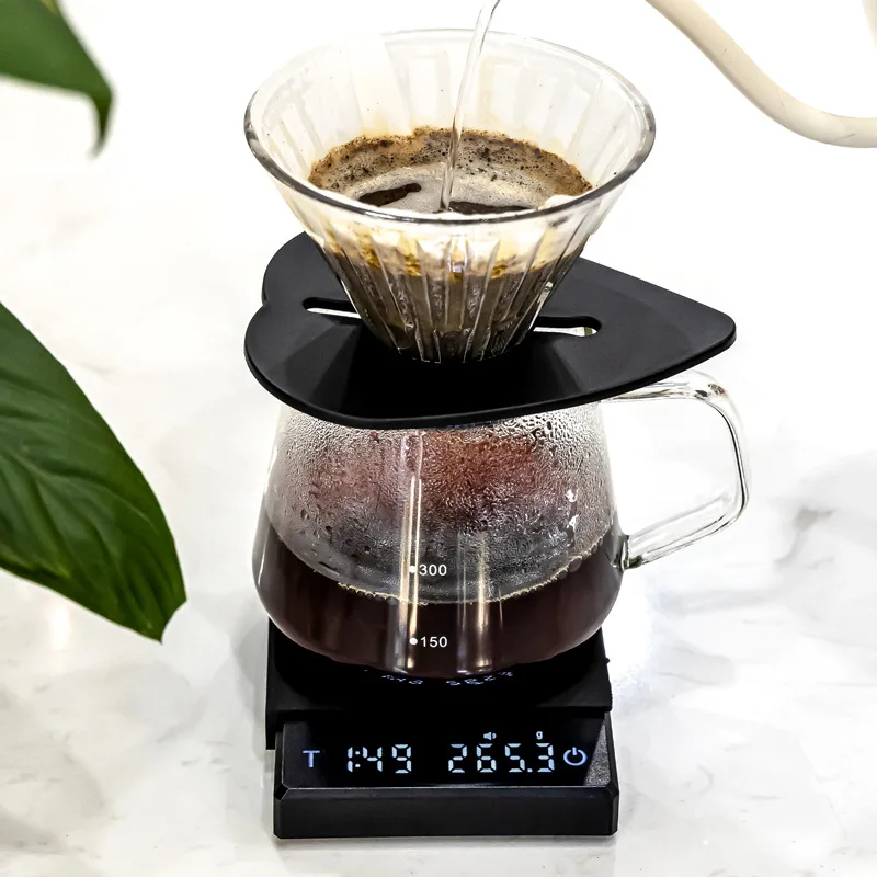

Rechargeable Mini Coffee Scale with Timer Accurate Scale for Espresso and Pour-Over Coffee Portable Digital Kitchen Scale