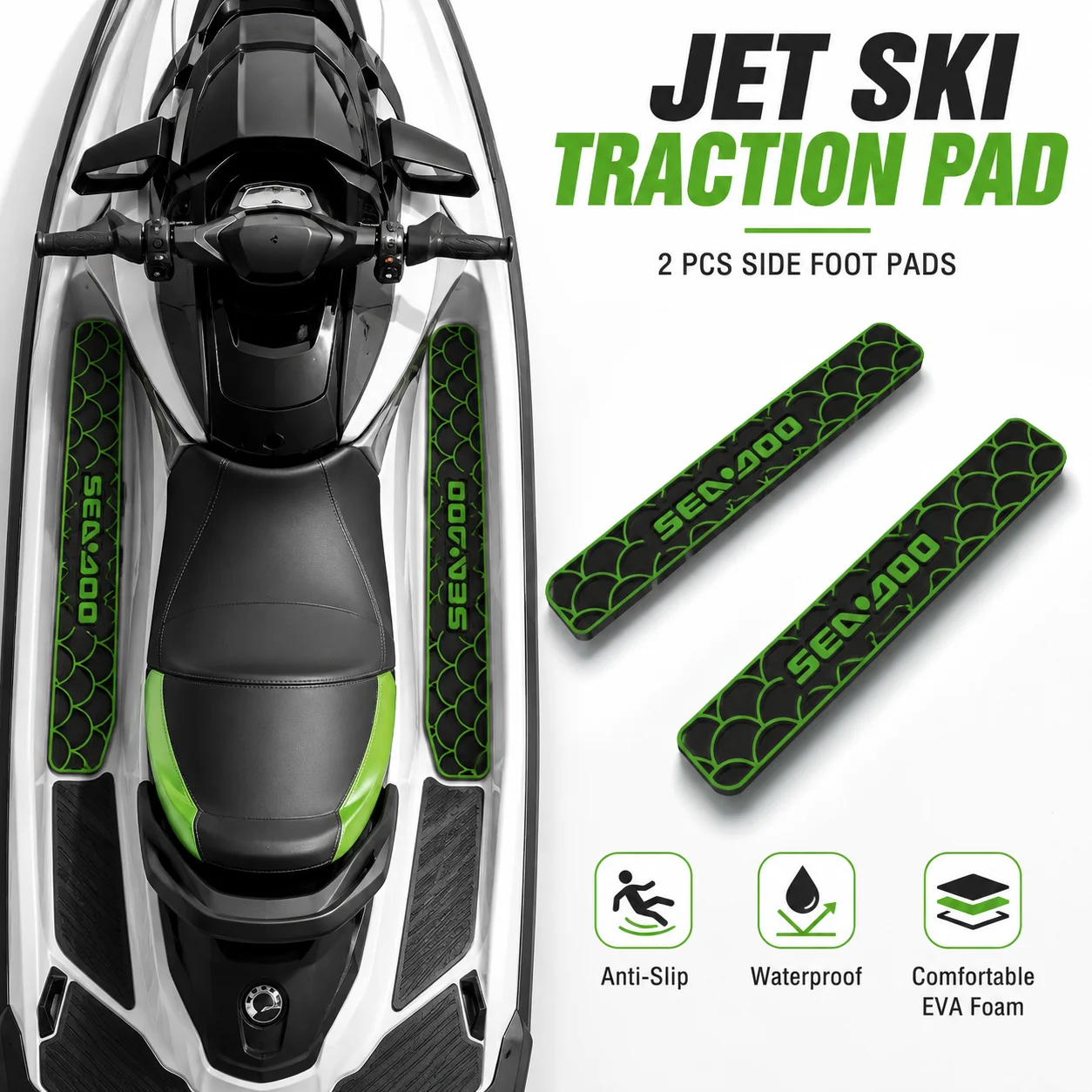 2pcs-eva-foam-anti-slip-fish-scales-gunnel-traction-pad-for-sea-doo-jet-ski-waterproof-self-adhesive-side-foot-mat-pwc-deck-grip