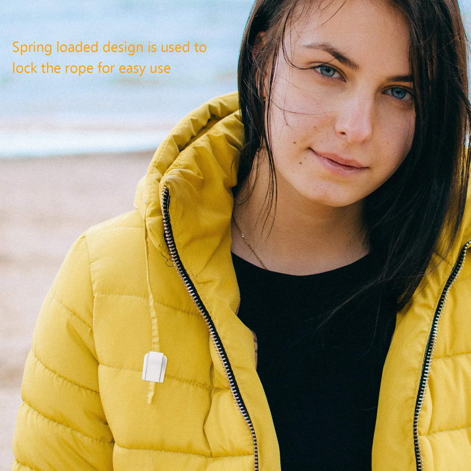 

Набор из 1 комплекта фиксаторов для шнурков: пружинные стопоры для обуви, противоскользящие клипсы для концов шнурков, легкий мини-дизайн, пластиковые.