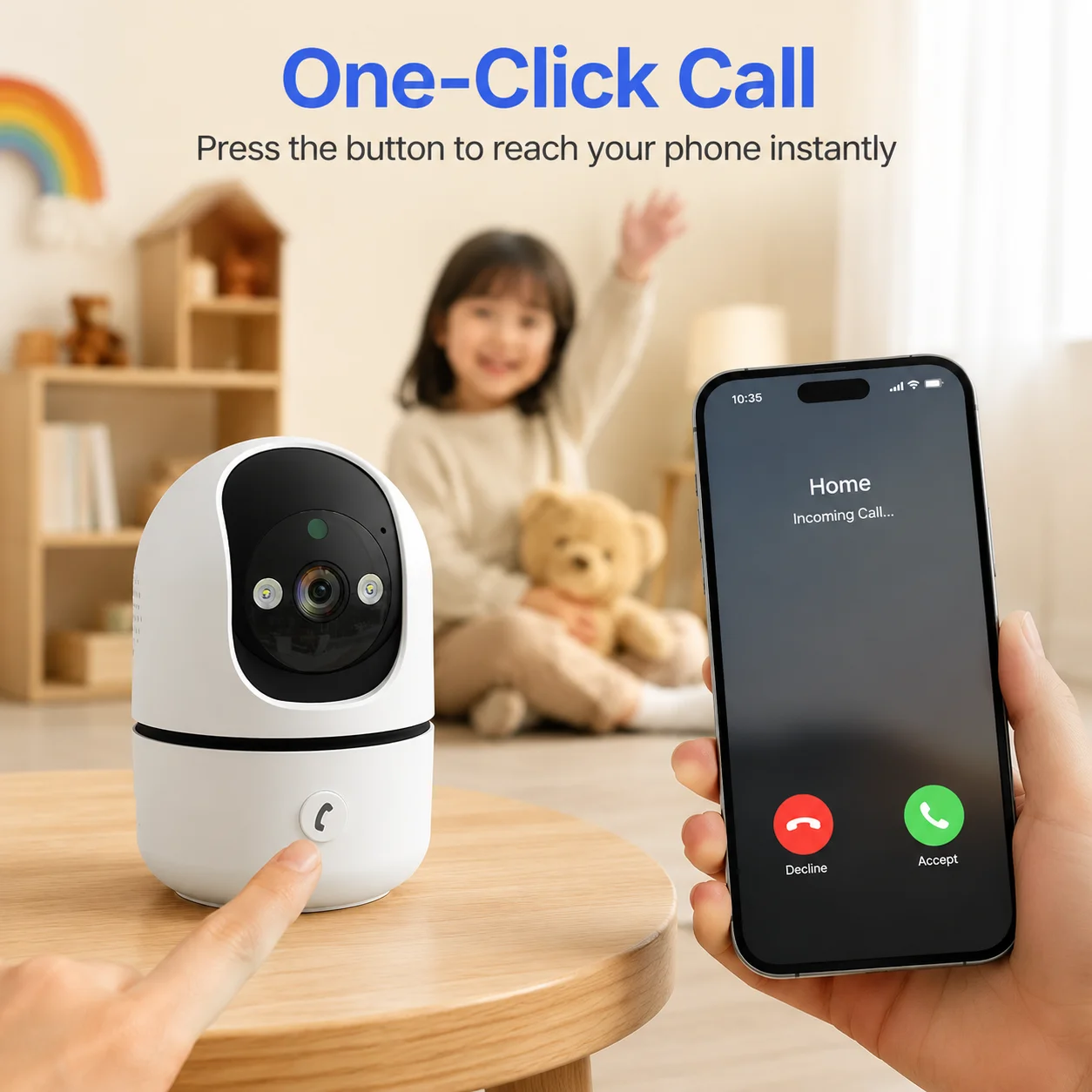 4mp Tuya 5G WiFi IP Camera Indoor Wireless Security Surveillance Camera Auto Tracking Baby Monitor IR Night Vision 6x Zoom Cam