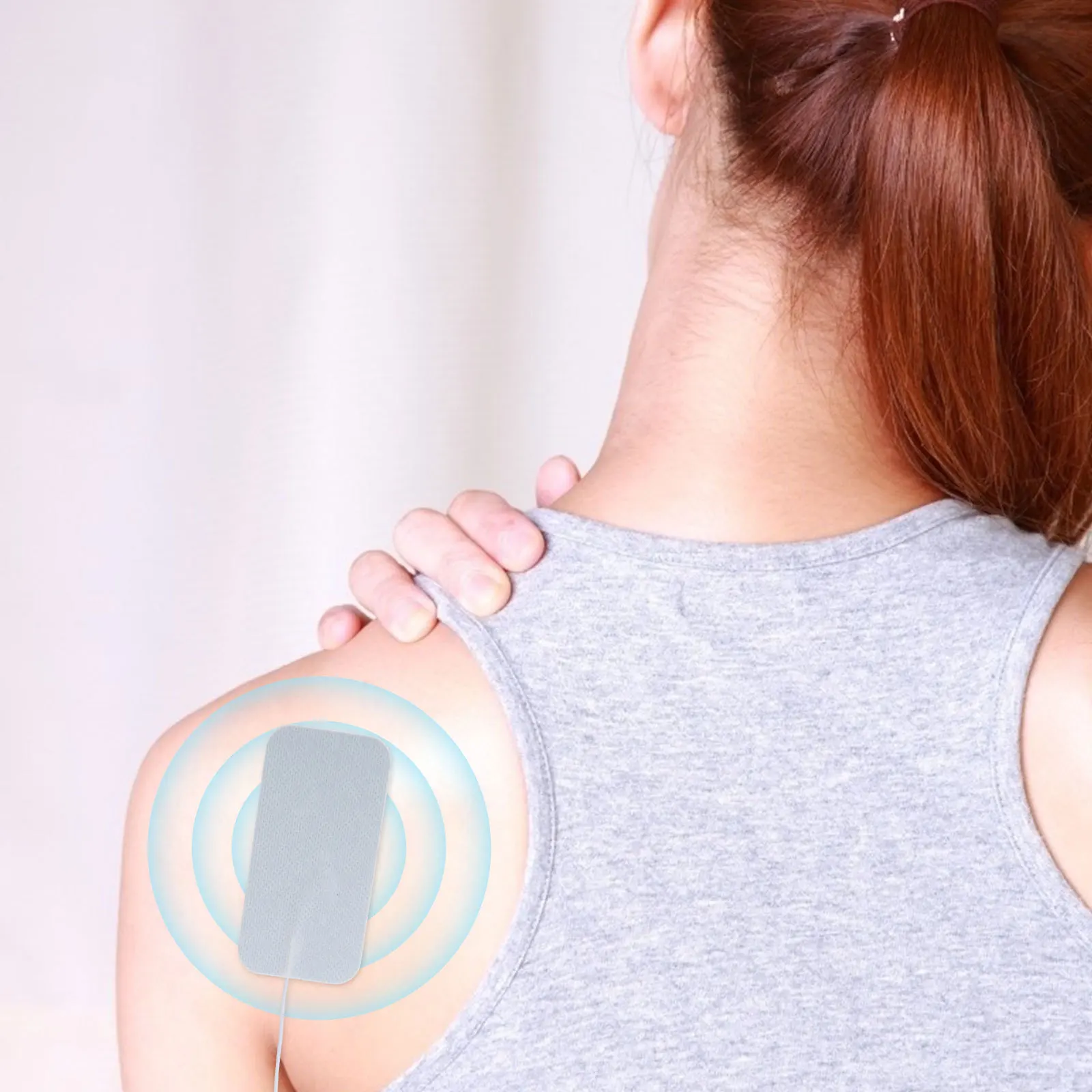 4 قطعة منصات التحفيز منصات كهربائية دائم غير المنسوجة ذاتية اللصق موصل وحدة استبدال الحصير