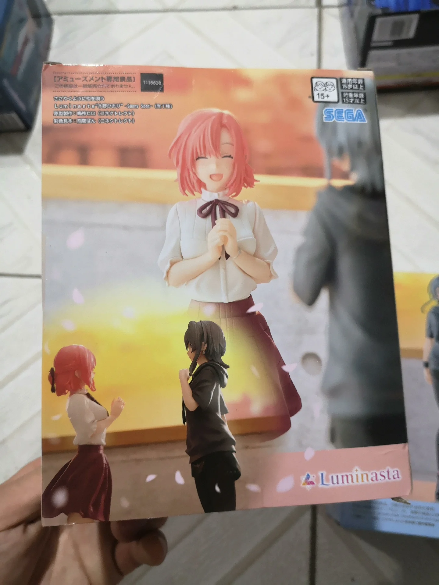 Lagu Cinta Berbisik Anime Sega Asli Asanagi Yui dan Mainan Model Figur Pakaian Pribadi Kino Hikari