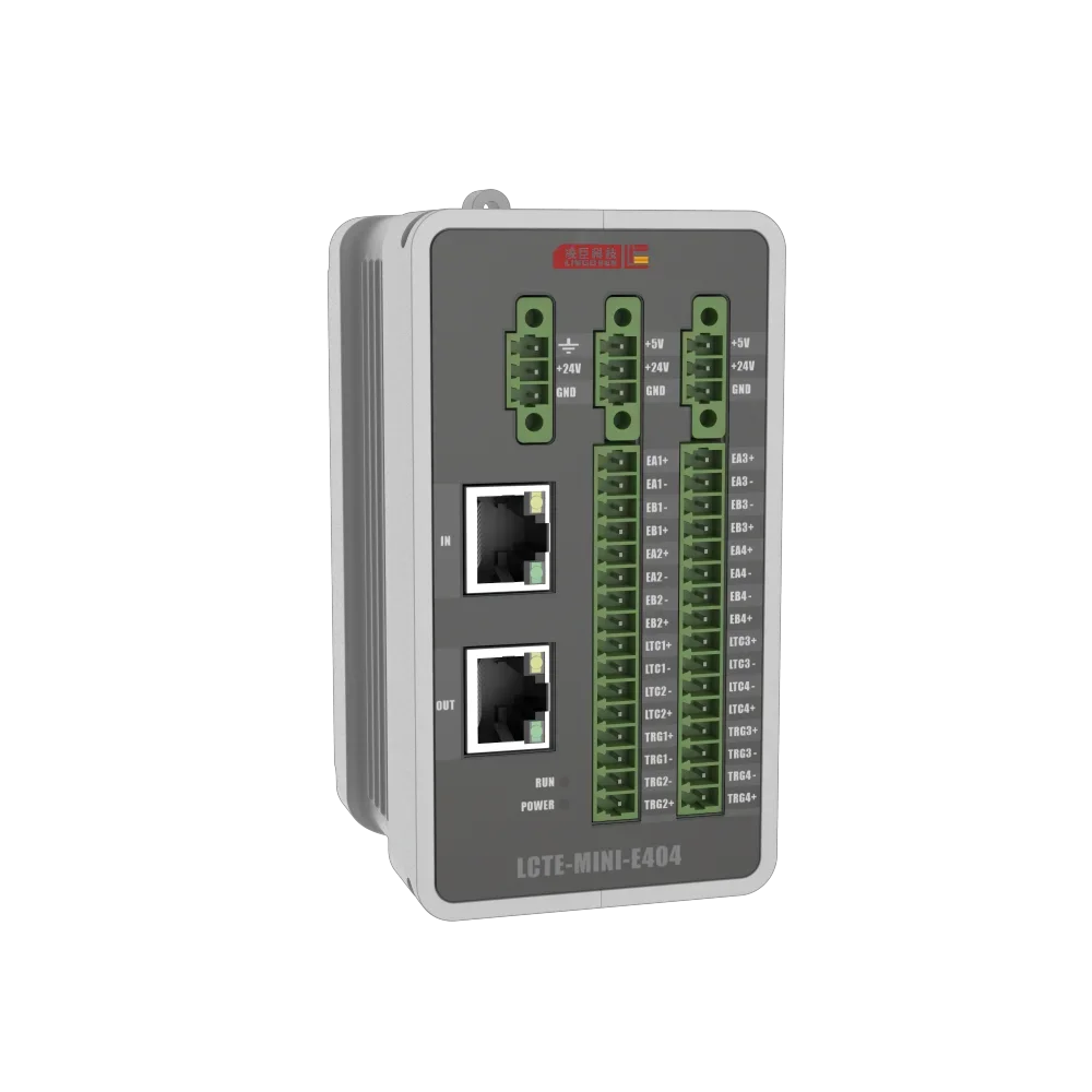 最安値 LCTE-MINI-E4O4 EtherCAT ネットワークエンコーダ入力ミニリモートIOモジュール