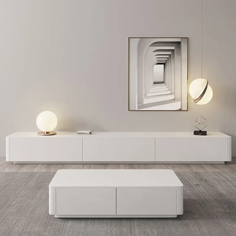 

-+Nordic Style Cheap Price Home Living Room TV Cabinet And Coffee Table