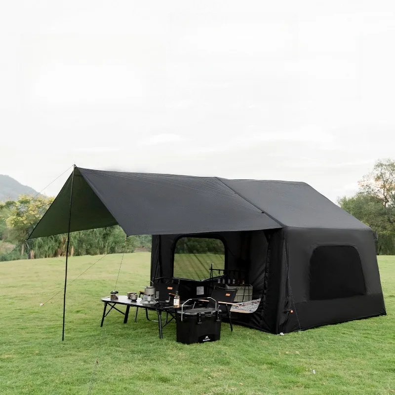 PVC Inflatable Outdoor Tents Outdoor Rainproof Tent Sunscreen Thicken Wear Resistant Camping Picnic Shelters with Large Space