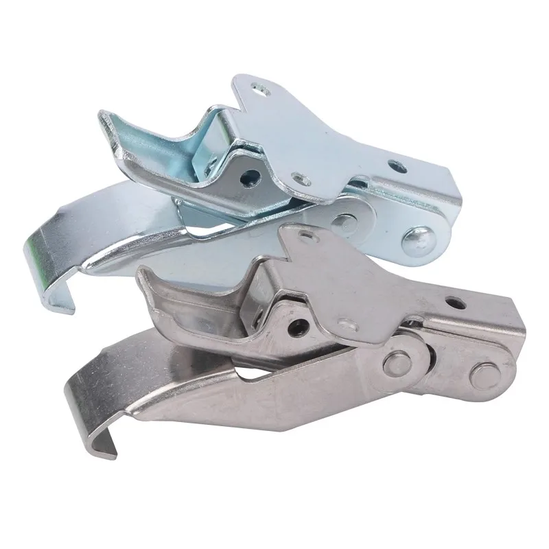 Kastdeur Hasp Elektrische Box Lock Toolbox Medische Instrument Apparatuur Pers Impact Type Veer Veiligheidsvergrendeling