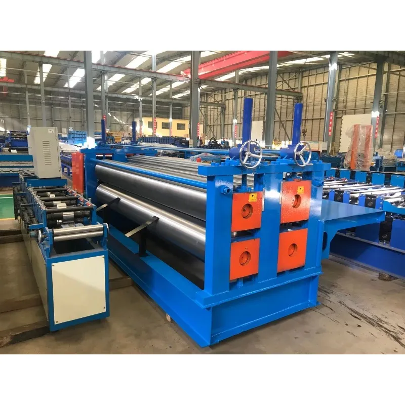 YG Customized New High Quality Metal Steel Horizontal Barrel Corrugated Roofing Sheet Roll Forming Machine At Lower Price