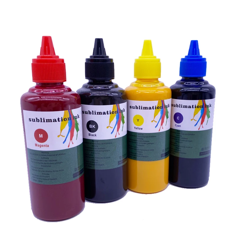 

100ml Black Cyan Magenta Yellow Sublimation Ink Refill For Epson Epson C68 C88 C88+ CX3800 CX3810 CX4200 CX4800 CX5800F CX7800