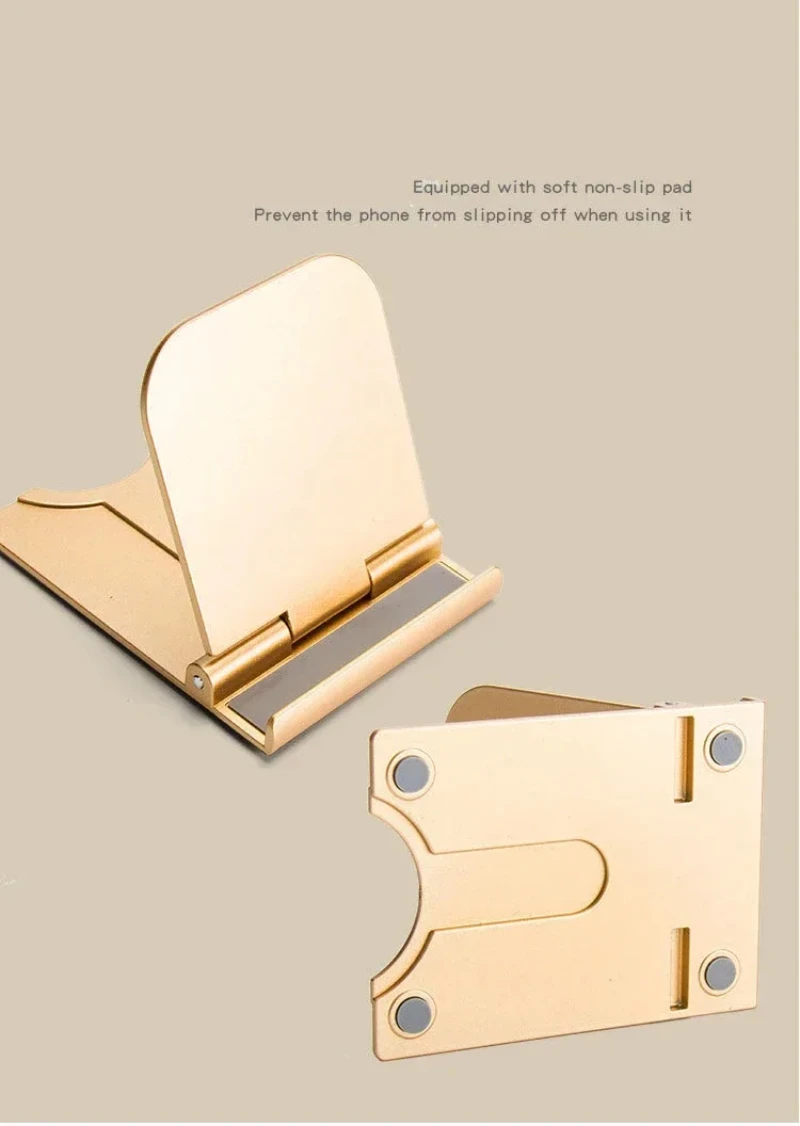Universeller verstellbarer, faltbarer Handy-Schreibtischständer, Handy-Halter, Desktop-Tablet-Halter für iPhone 16, iPad, Samsung, Xiaomi – Detail 8
