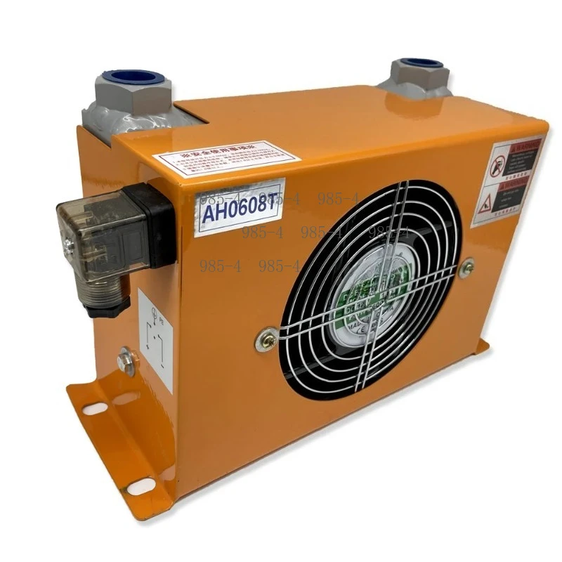 Multi Voltage 12V 24V 110V 220V 380V Hydraulic Air Cooler AH0608T-CA 60L/min Oil Cooling Fan Equipment